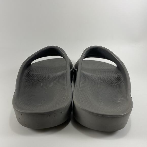 Oofos Ooahh Slide Sandals Womens Size 8 Gray Comfort Recovery Mens 6 Grey - Picture 5 of 9